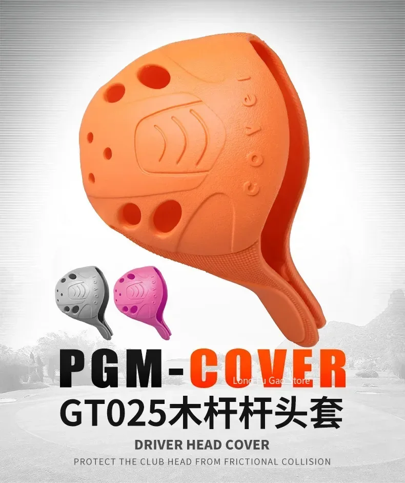 PGM Golf Club Head Cover 4 Pcs/set 1/3/5/UT Full Set of Wood Poles Waterproof High-elastic Material Easy To Use Save Space GT025