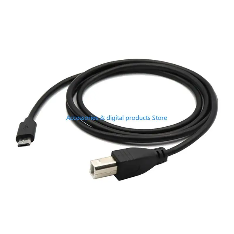 Cable impresora 77JD MicroUSB a USB B para impresora y transferencia datos
