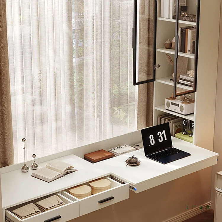 ENF-grade bay window cabinet, bedroom window side cabinet, window sill renovation cabinet, desk bookcase, integrated