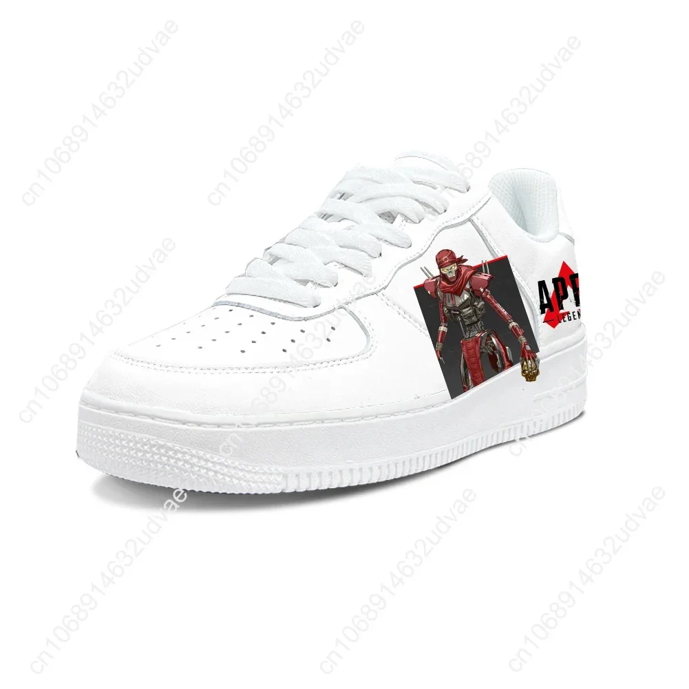 

Apex Legends Shoes AF Mens Womens Teenager White Flats Force Sneakers High Quality Footwear Basketball Running Customized Shoe