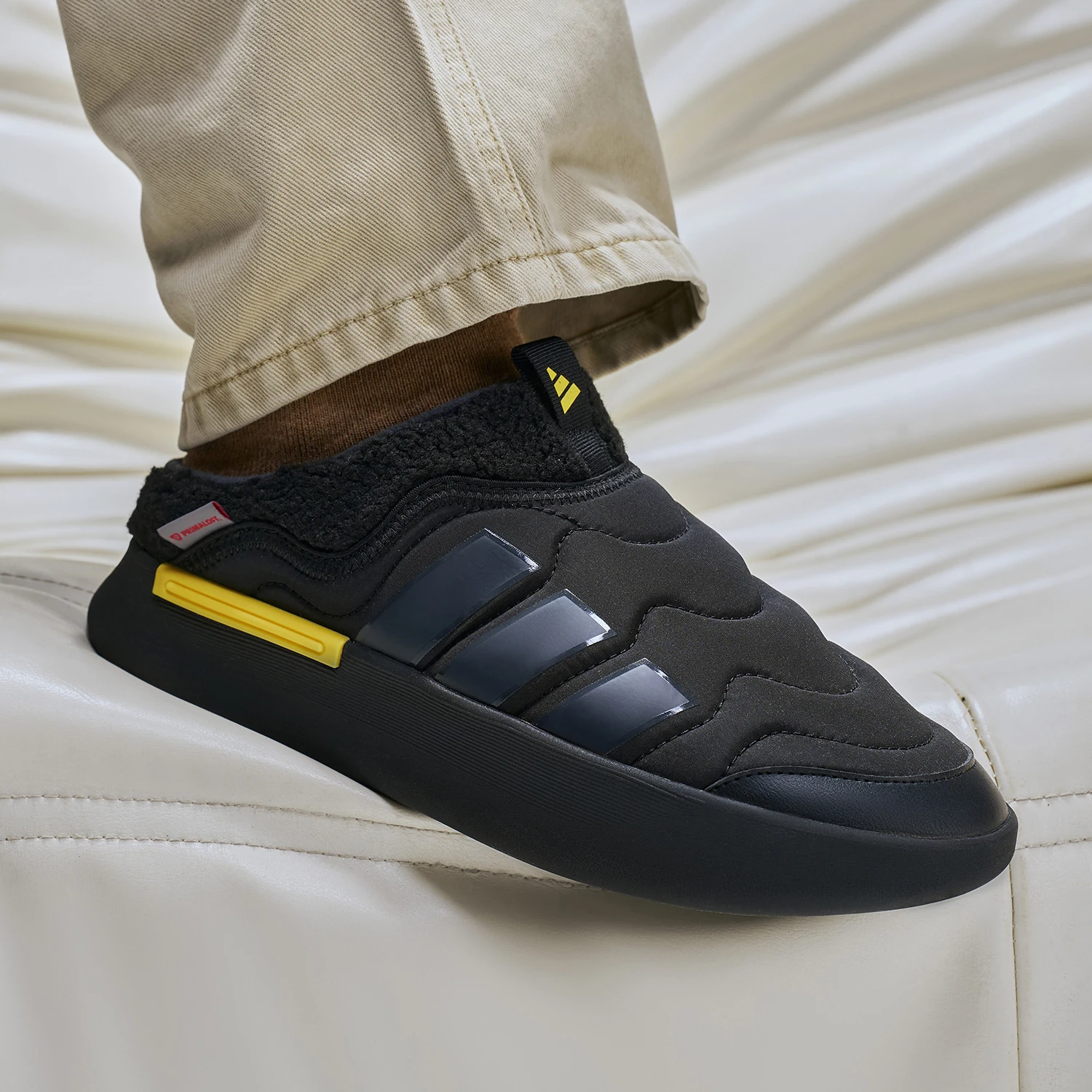 Adidas genuine ADIPUFF MULE Unisex Durable Sport Slides JR0065
