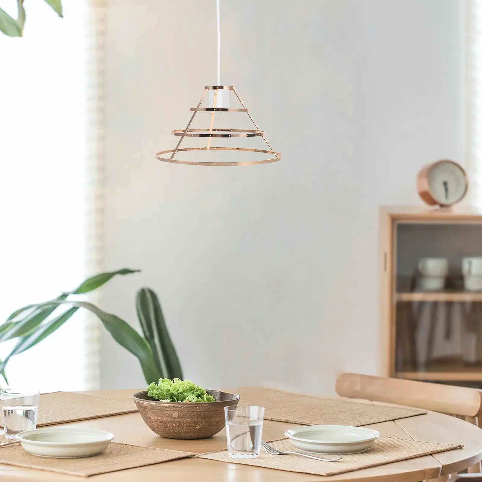 

Iron DIY Lampshade Frame Lamp Shade Making Supply for Table Lamps Desk Lights Simple Structure Customizable Cover with Cloth