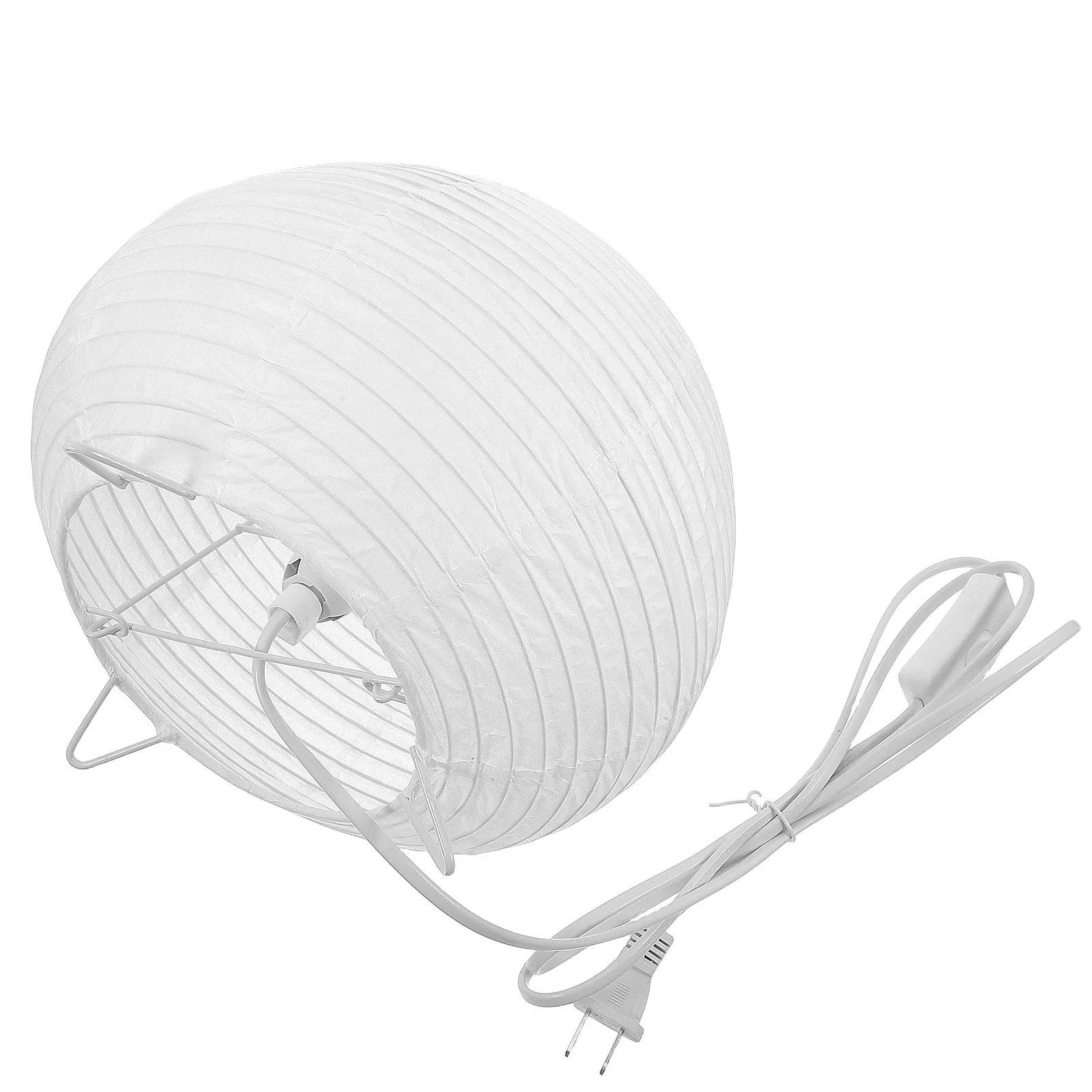 الأرز ورقة مصباح لينة ضوء الليل لغرفة النوم الجدول فانوس النمط الياباني أباجورة الحديثة غرفة النوم إضاءة زينة #1