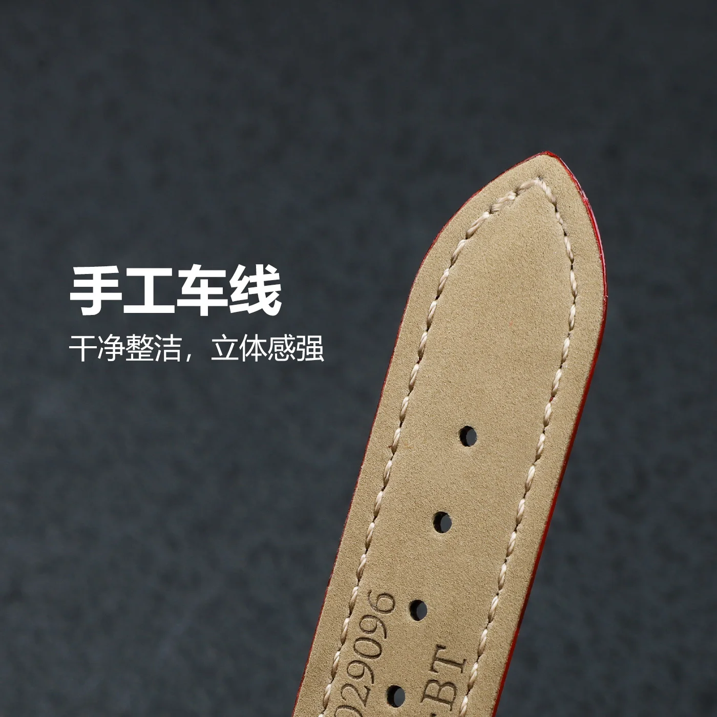 حزام ساعة جلدي مع مشبك فراشة من الفولاذ المقاوم للصدأ لساعة اليد تيسو 1853 T035 للنساء T035210a T035207a 18 مللي متر #3