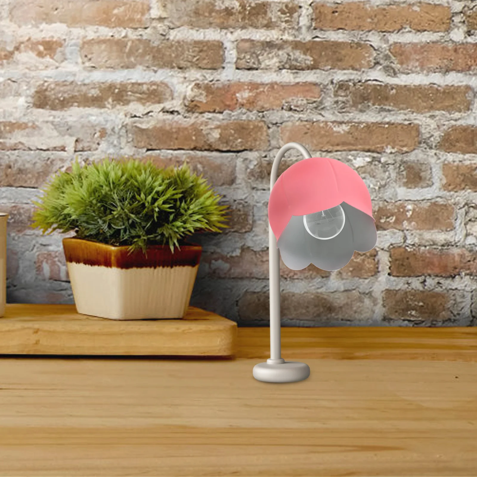 

Bellflower Lampshade Small Lamp Shade Unique Design Durable Iron Material Adds Beauty to Any Space Suitable for Multiple