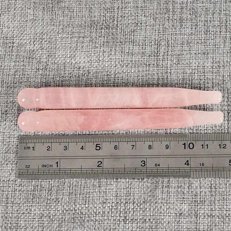 2 szt. Masażer do oczu z natur – Gua Sha Tool Rose Quartz recenzja i cena