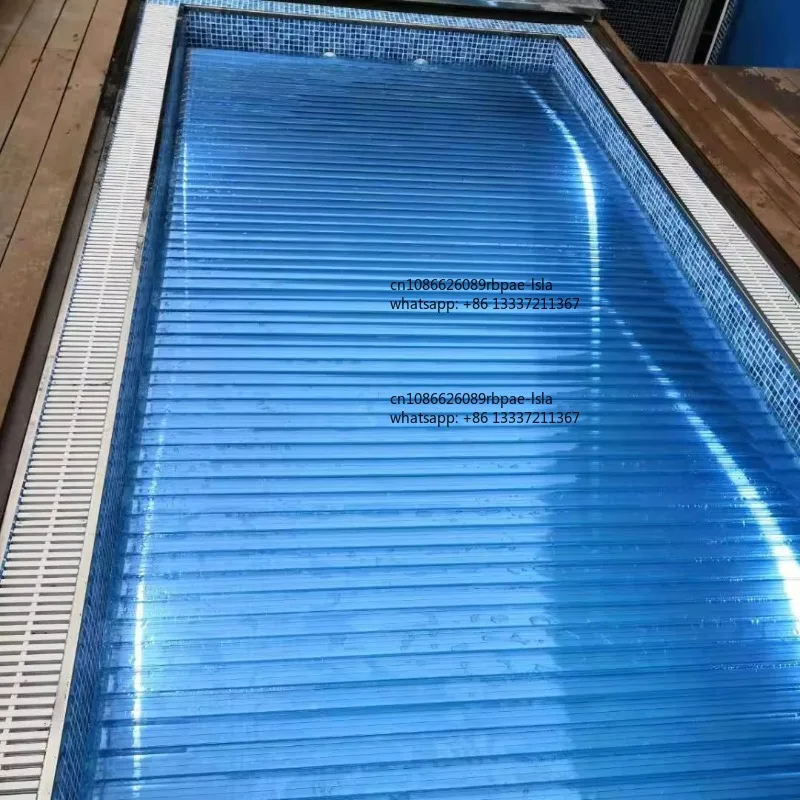 DC 24V Safety PC Electric Automatic Swimming Pool Cover Waterproof Roller Underwater Floating Swim Pool Accessories
