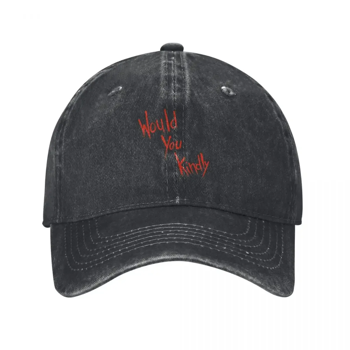 Would You Kindly Baseball Cap custom Hat Golf Hat Man Women Hats Men's