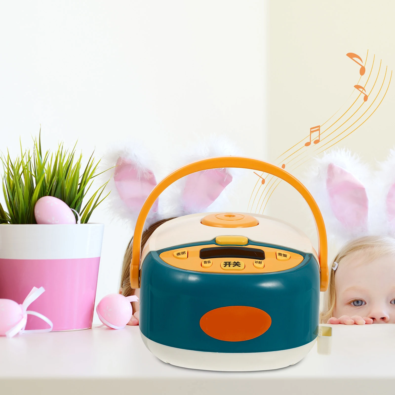 

Toddler Toy Playing The Kitchen Rice Cooker Set Kids Toys Simulation Electric Plastic