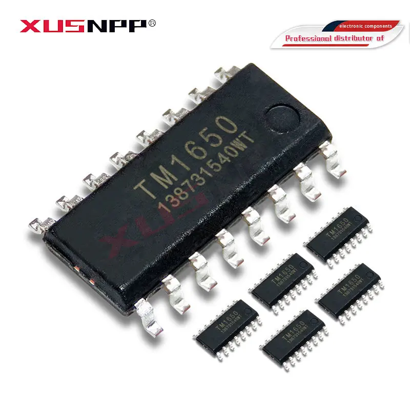 10pcs TM1650 SOP-16 LED 1650 SOP TM1651 TM1652 TM1616 TM1812 TM2291 drive control