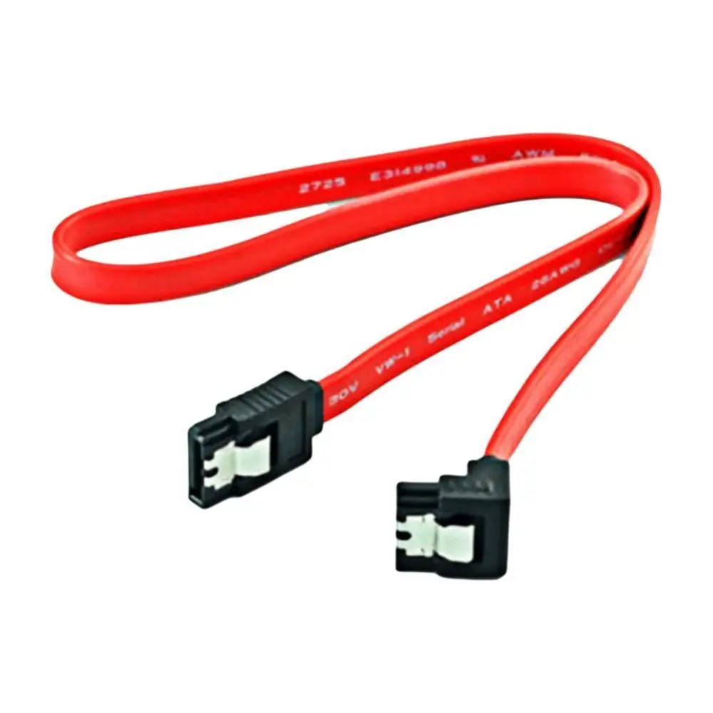 50cm Right Angle Elbow 6Gbps Series ATA SATA 3.0 Data Cable for Hard Disk Drive Adapter Cable