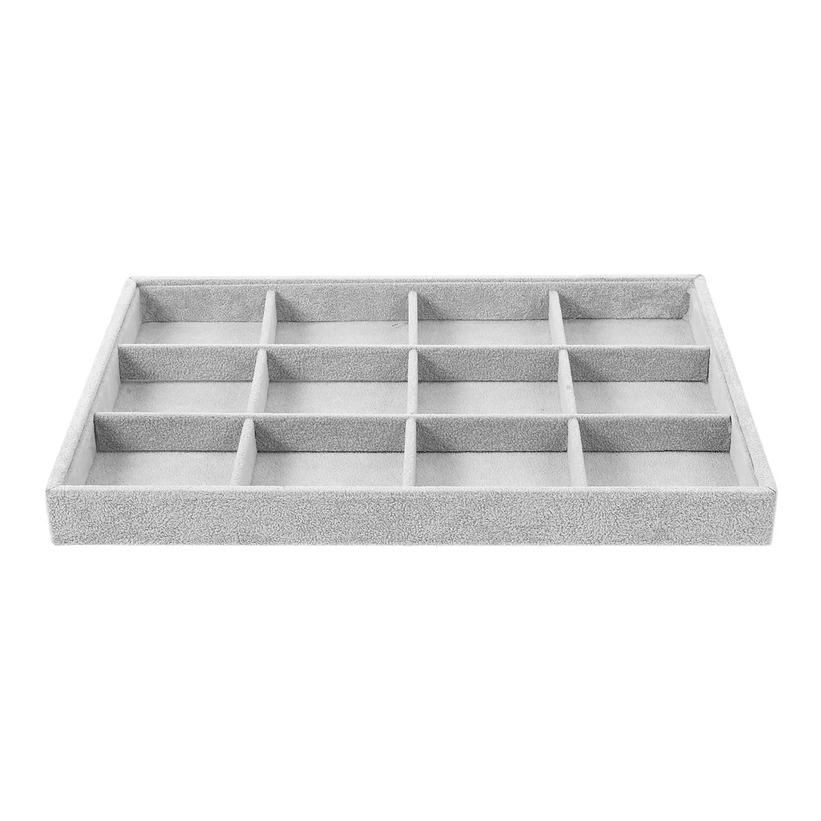 

Органайзер для украшений: многосекционный лоток для колец, колье, серег, универсальный настольный держатель для демонстрации ювелирных изделий