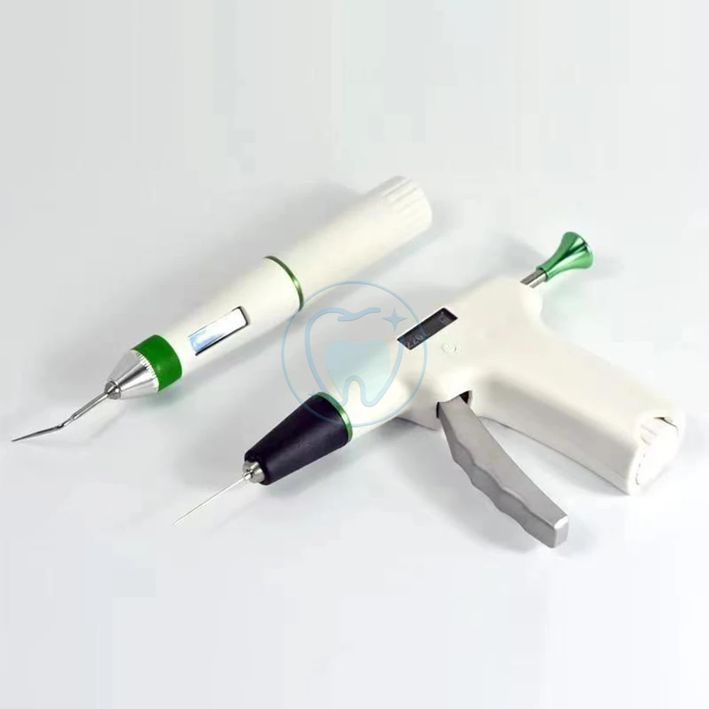 Tandheelkundige Endo Gutta Percha Obturatie Systeem Draadloze Obturatie Pen En Pistool OLED LCD Display Endodontische Tandheelkunde Gereedschap