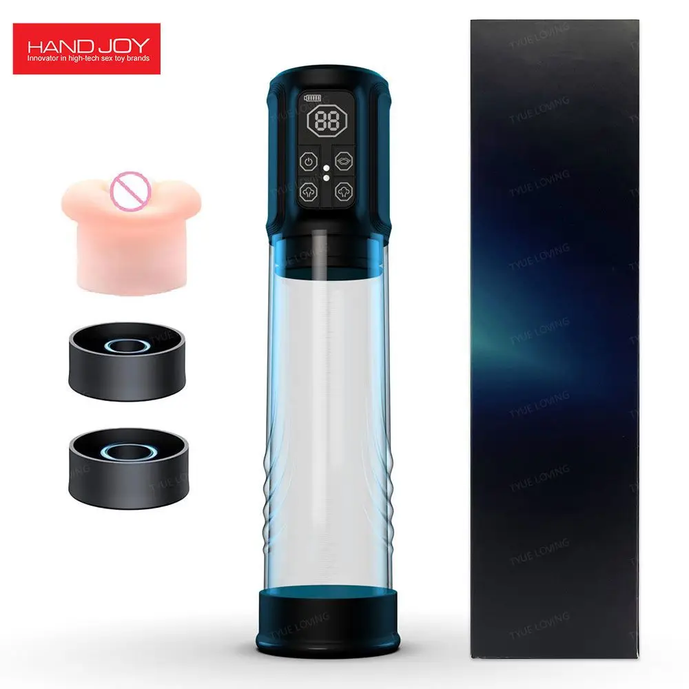 Advanced Penis Pump & Enlargement System: Electric Vacuum Pump 7 Vibrating Modes Penis Sleeve for Enhanced Male Stamina and Size