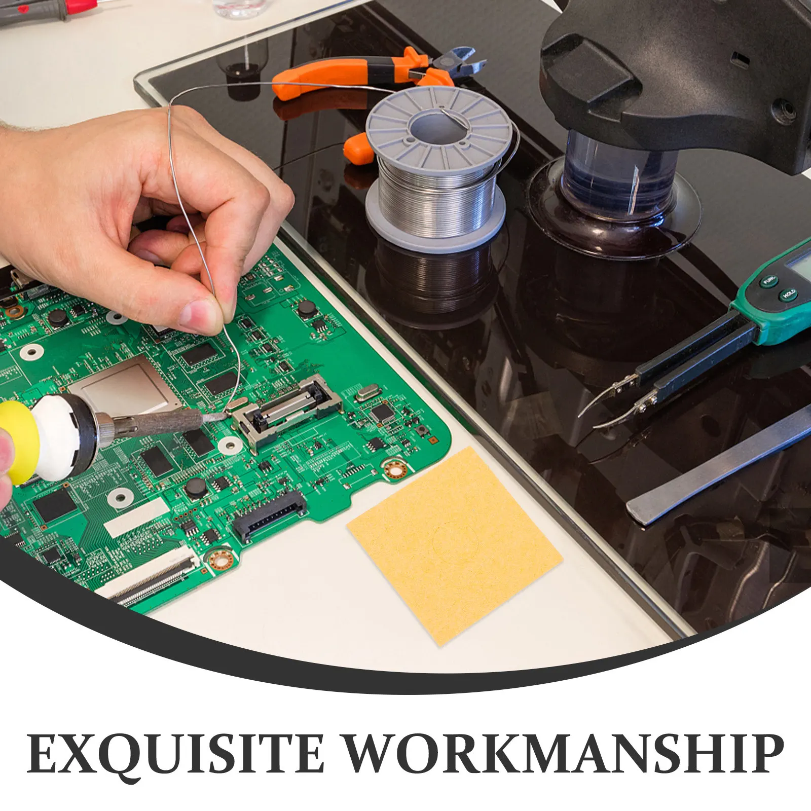 Diy Electronics Cleaner - 20 stuks soldeerspons, hittebestendig, voor het