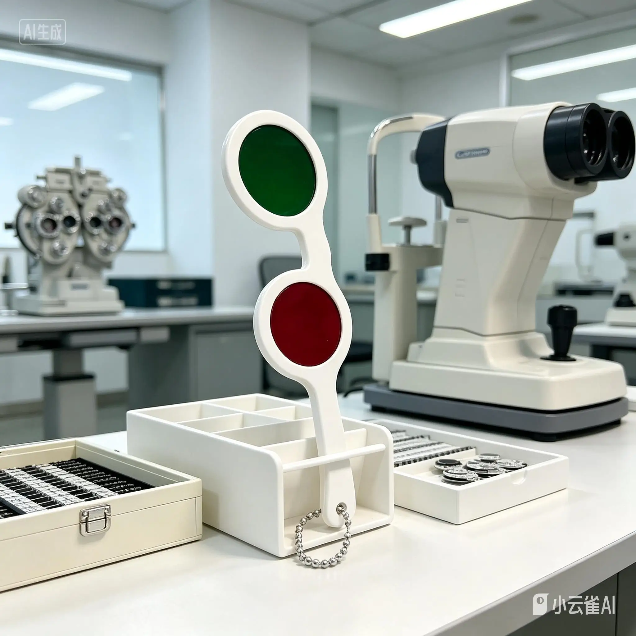 InnoVue Opto RG-01 Red Green Lens Frame for Color Vision and Binocular Testing