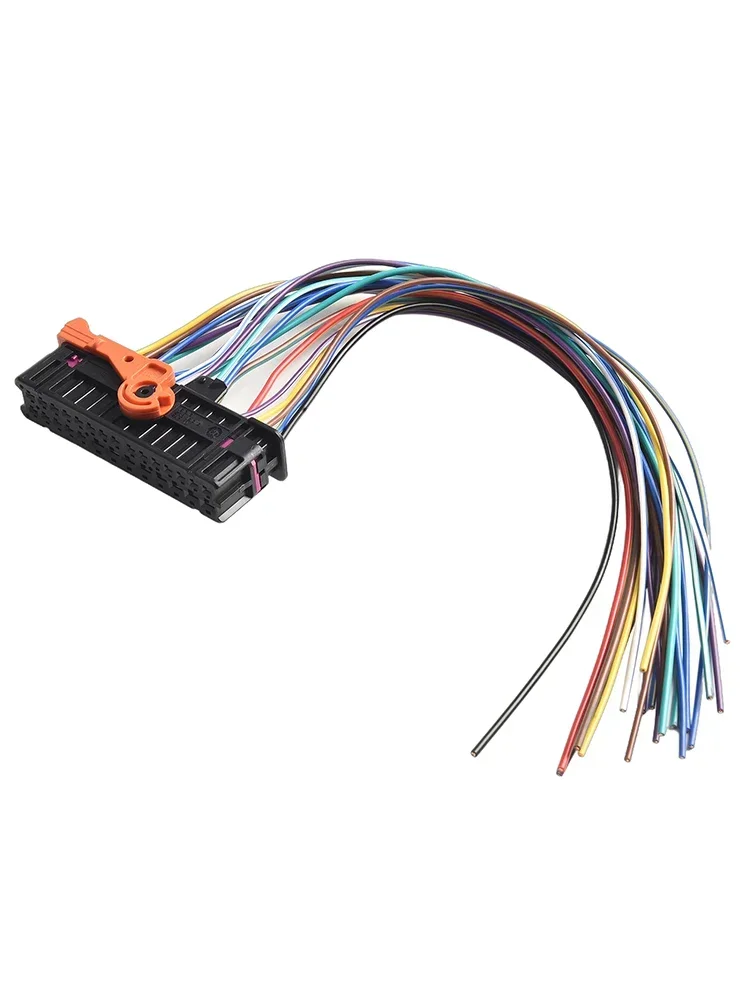 1SET Guard Against Theft Defensive Alarm Anti Theft 28-Pin Connector Wire Harness Rubber Coves 51277171,1510010,573065730,2321