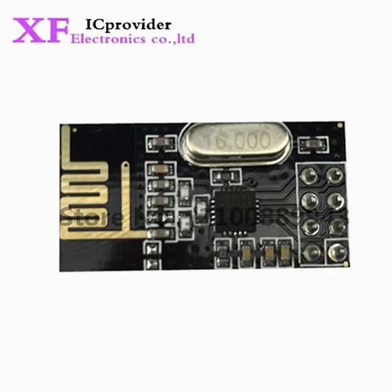 1PCS-10PCS NRF24L01+ 2.4G Wireless Data Transmission Module 2.4GHz NRF24L01 Upgrade Version NRF24L01+PA+LNA 1000 Meters