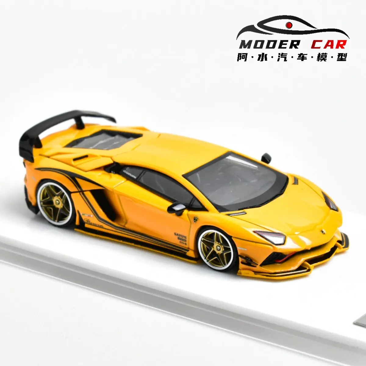 Rotating Wheel ROWEN 1:64 Souvenir Aventator S Diecast Model Car