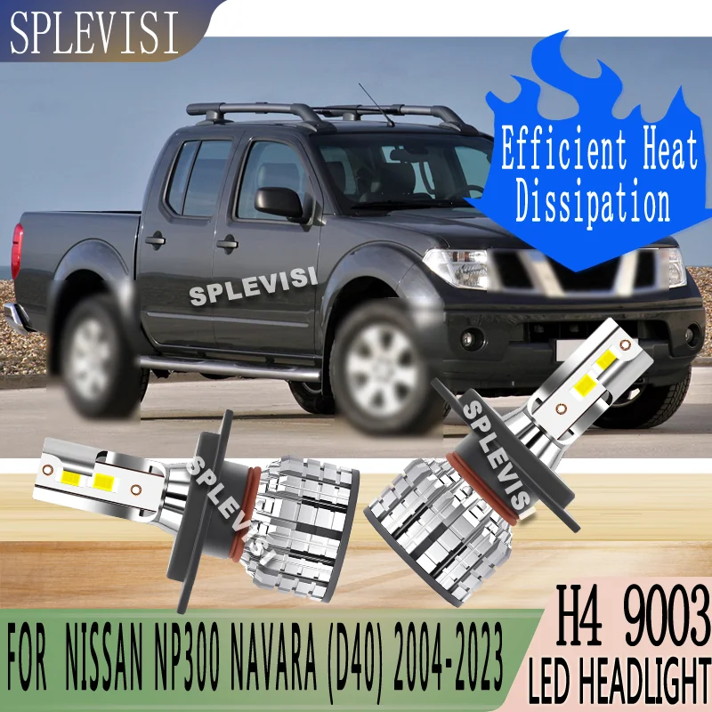 

High Visibility Enhancement Car Headlight Bulbs LED For NISSAN NP300 NAVARA (D40) 2004 2005 2006 2007 2008 2009 2010-2023