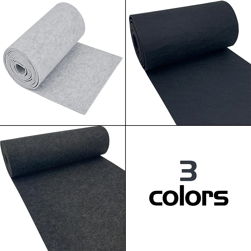 250cm*30cm Felt Fabric 1.0mm Thick Non-woven Felt Fabric Sheet For DIY Sewing Cup Mat Table Mat Crafts Patchwork Accessories