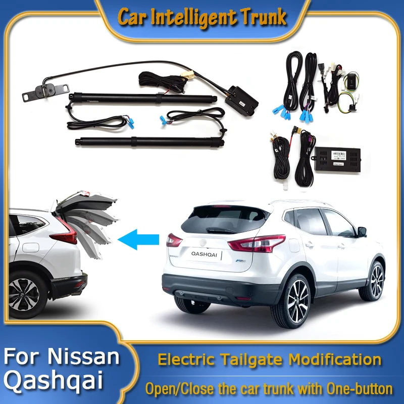 

For Nissan Qashqai J11 2013~2023 Car Power Trunk Opening Electric Suction Tailgate Intelligent Tail Gate Lift Strut Modification