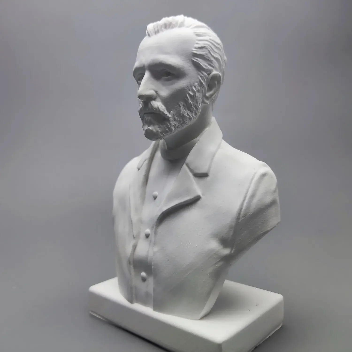 Master Vincent William Van Gogh Plaster Head Art Sketch Decorative Art Statue Sculpture Ornaments Model Props