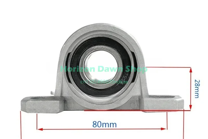 Woodworking Cutting Machine Spindle Bearing Seat & Drill Chuck Set DIY Grinding Lathe Punching Tool