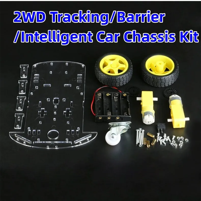 2WD Tracking/Barrier/Intelligent Car Chassis Kit