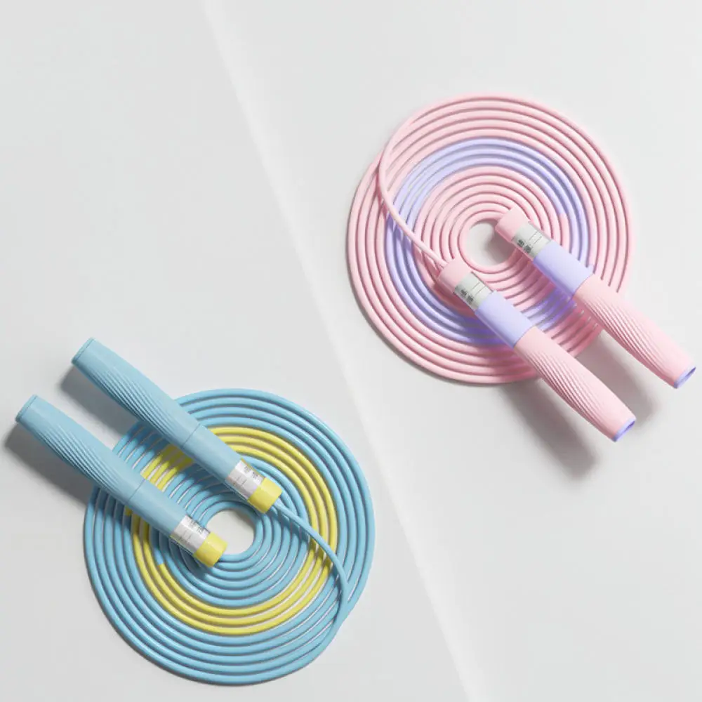 High Speed PVC Jump Rope Adjustable Skipping Cord Fitness Workout Tool For Kids Students Adults Daily Exercise Training
