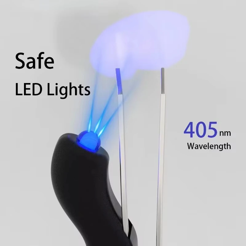 صالون تجميل المهنية رمش مصباح الأشعة فوق البنفسجية رمش تمديد مصباح الملقط الخفيفة