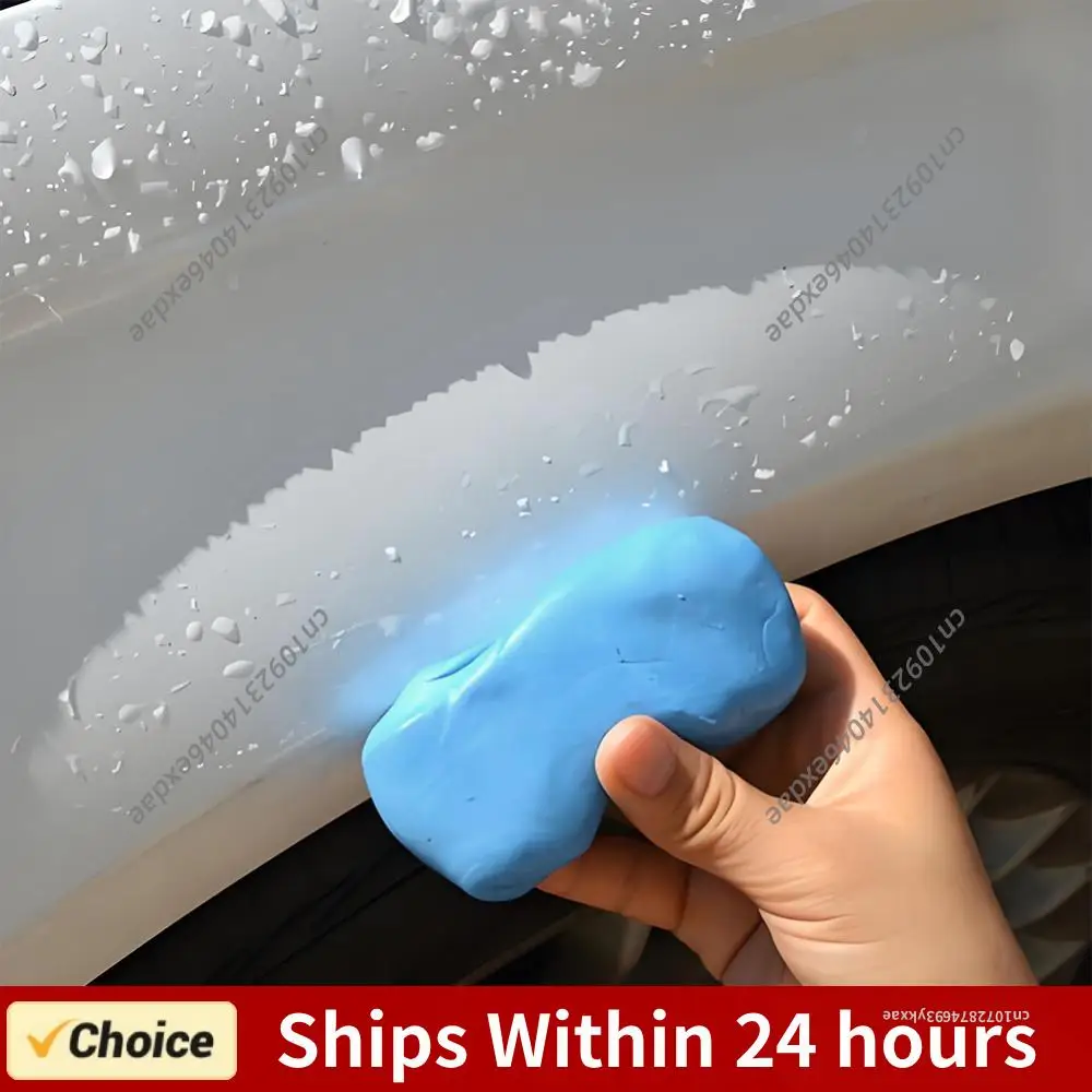 1-5Pcs Car Clay Bar Car Washing Cleaner Anti Scratch Handheld Car Washer Auto Wash Bar Magic Clay Bar for RV Bus Glass Cleaning