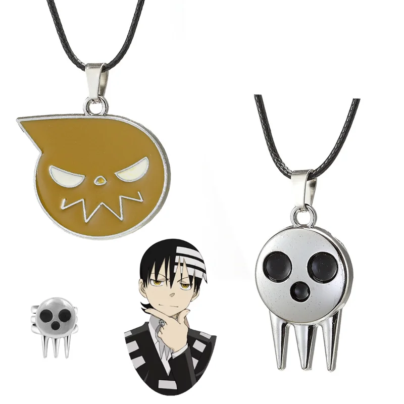 

Аниме Кулон крутая душа ед смерти ожерелье дети металлический скелет аксессуары косплей костюмы игрушки ювелирные изделия аксессуары