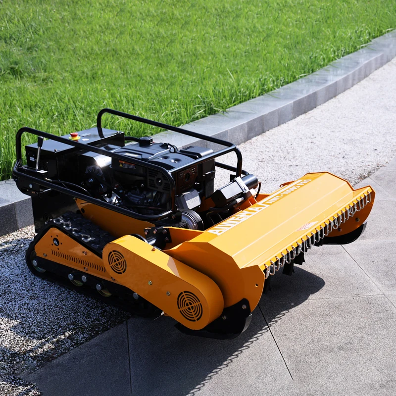 Customized  Agricultural Special Wheeled Flail Intelligent Remote Control Intelligent Zero Turn Mower