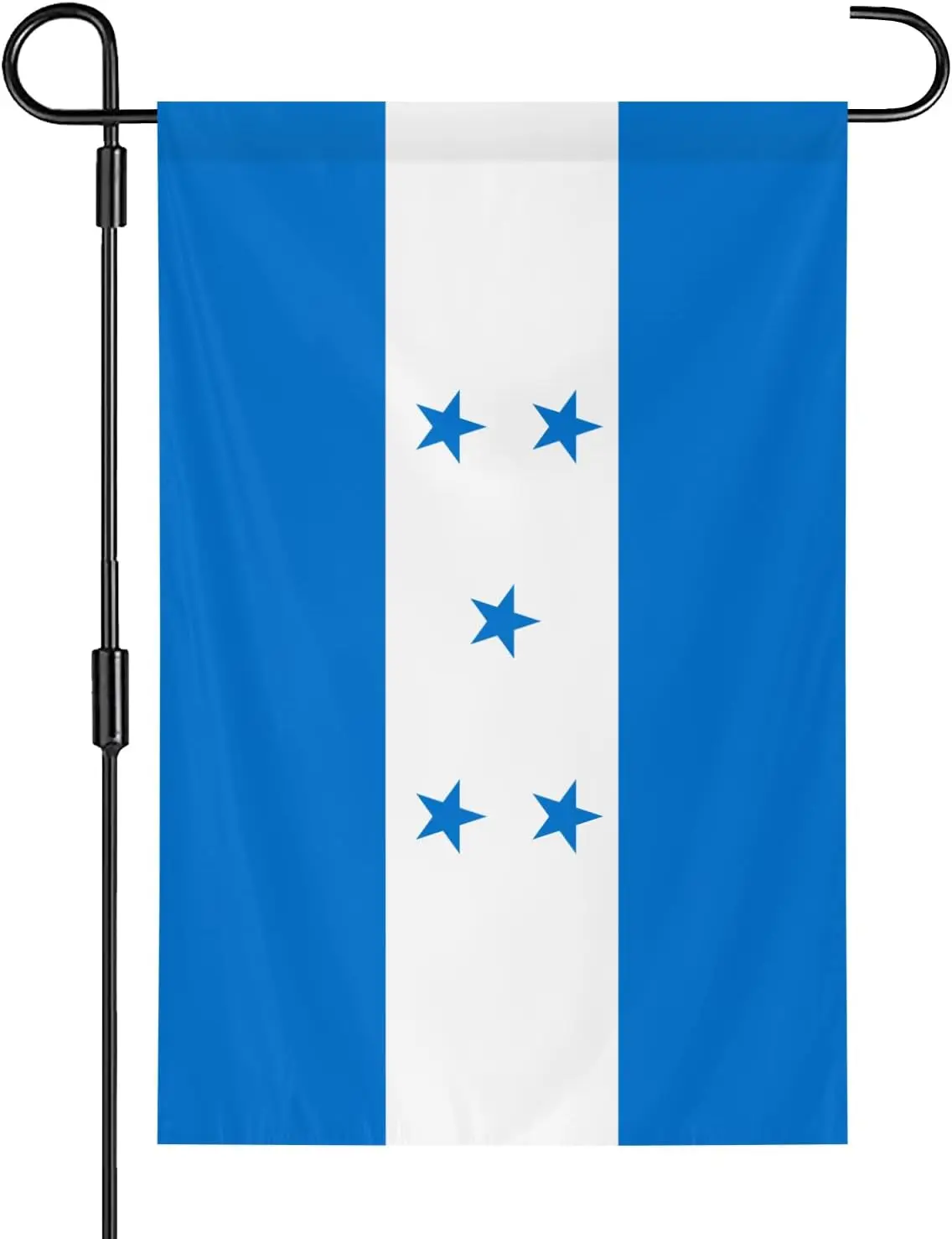 Honduras Garden Flag 12x18 Inch Double-Sided Vivid Color Honduras Flag Indoor and Outdoor Decor for Yards, Lawns, Streets, P zzo