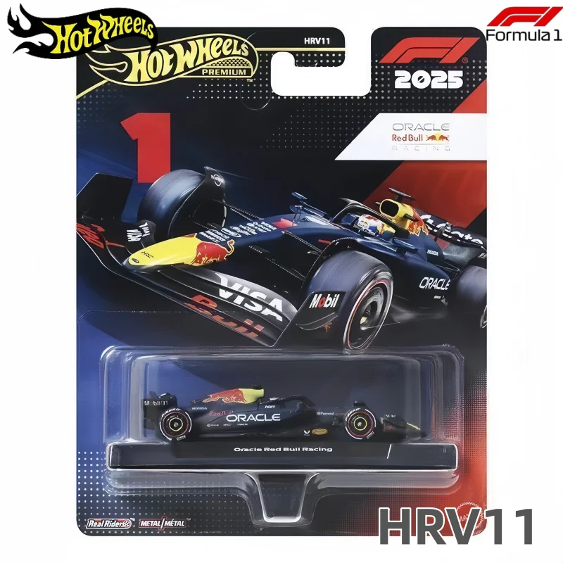 ホットウィール-プレミアム-f1-hrv11-シリーズ-フォーミュラ-1-レーシングカー-フェルスタッペン-n01-コレクタブル合金ダイキャストミニチュアカーモデルコレクション
