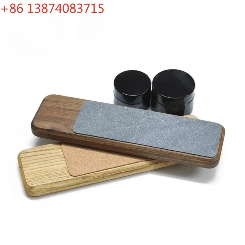 

Swinging Knife Board Swinging Knife Paste Set Sharpening Board Sharpening Paste Leather DIY Handmade