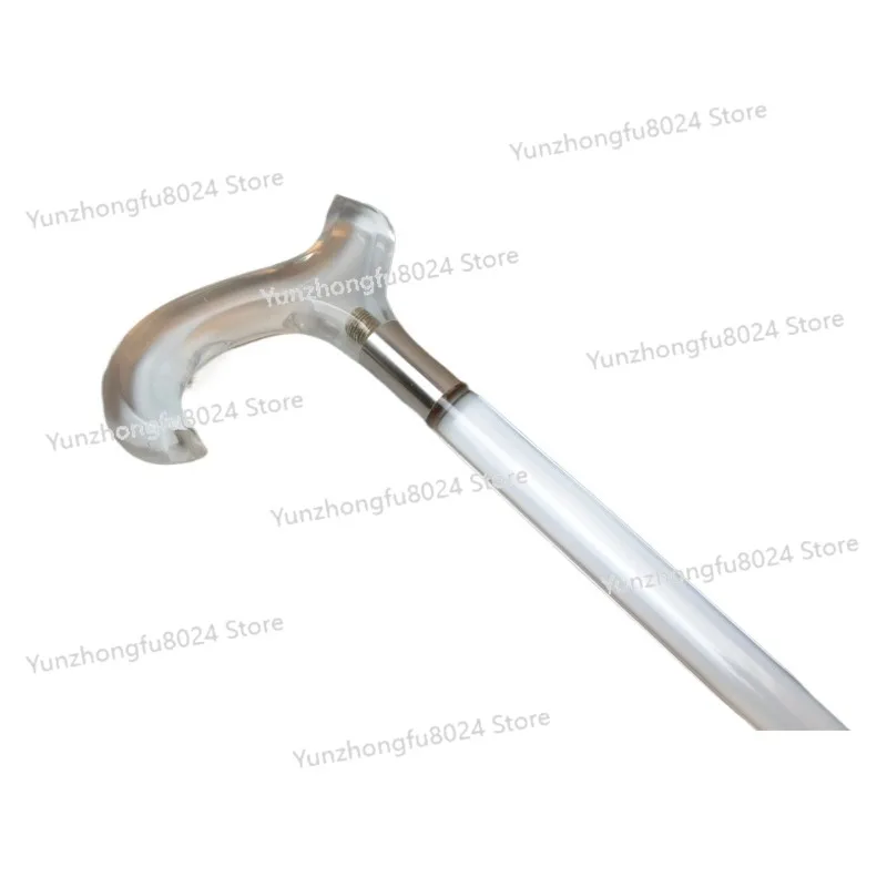 

Crystal Walking Stick Walking Stick Acrylic Outdoor Walking Stick for The Elderly