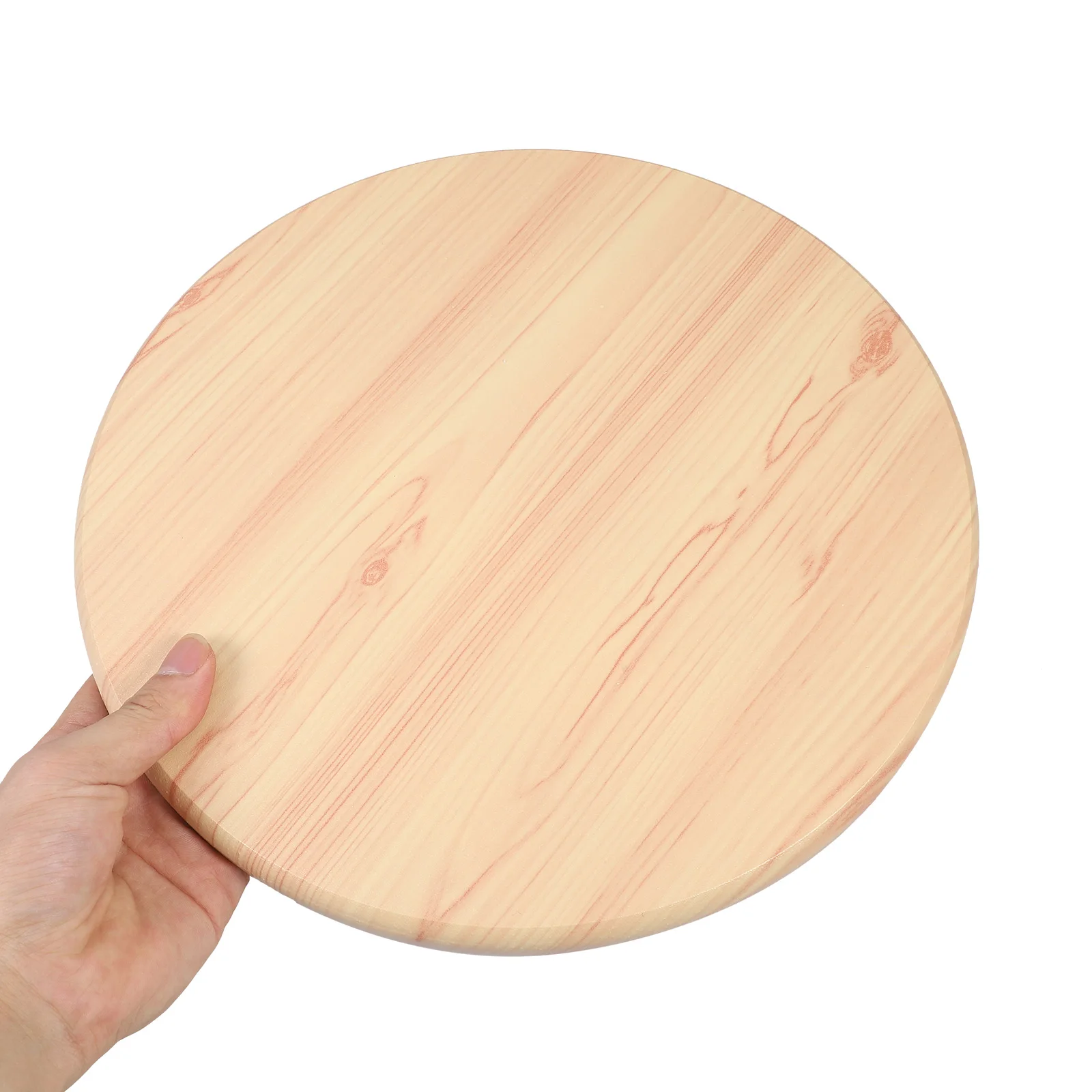 

Solid Wood Stool Surface Accessories Yellow 29cm Diameter Seat Replacement Bar Round Bar Stool Seating Pad Cushion Wooden