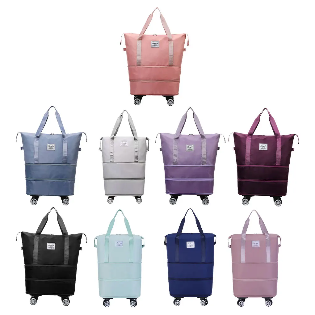 Efficient Large Capacity Handbag For Business Travel Large Capacity Expandable Universal Wheels