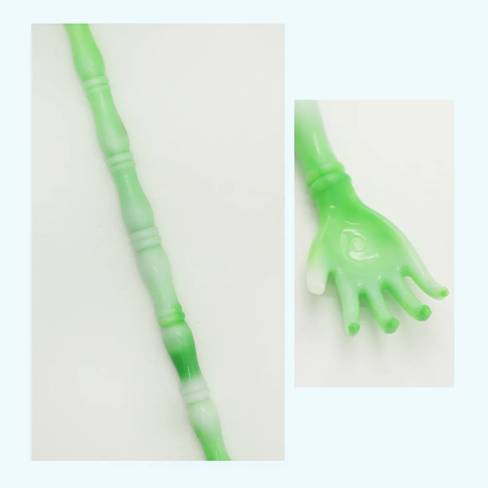 

1pc Itchy Scratcher Massager Green Ergonomic Neck Shoulder Back Pain Relief Manual Body Roller Portable Stress Reduction Tool