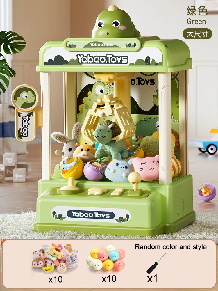 Claw Machine for Kids Mini Vending Arcade Game Toys with Sound for Girls Candy Grabber Prize Dispenser Machine Gift Boy Girls