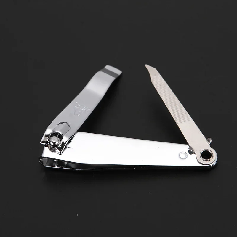 Ouriner Nail Clippers Stainless Steel Sharpest Nail Cutter Duty Curved Edge for Adult Men Women Swing Out Nail Cleaner/File image 6