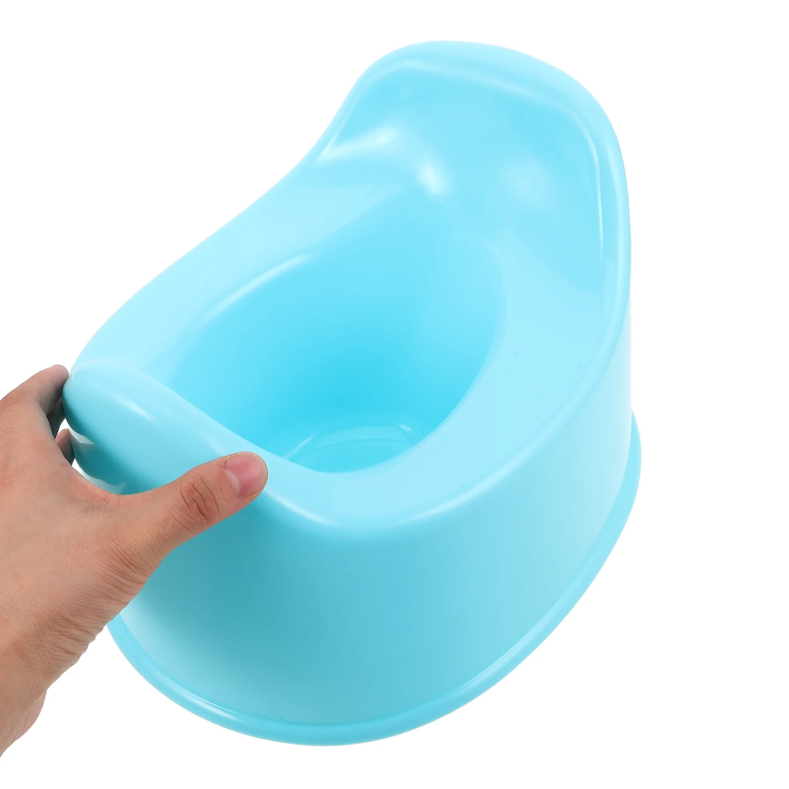 

Портативный горшок 'S для детей от 1 до 3 лет, небесно-голубой, компактный дизайн для путешествий, кемпинга, автомобиля, для использования на открытом воздухе, легко чистится