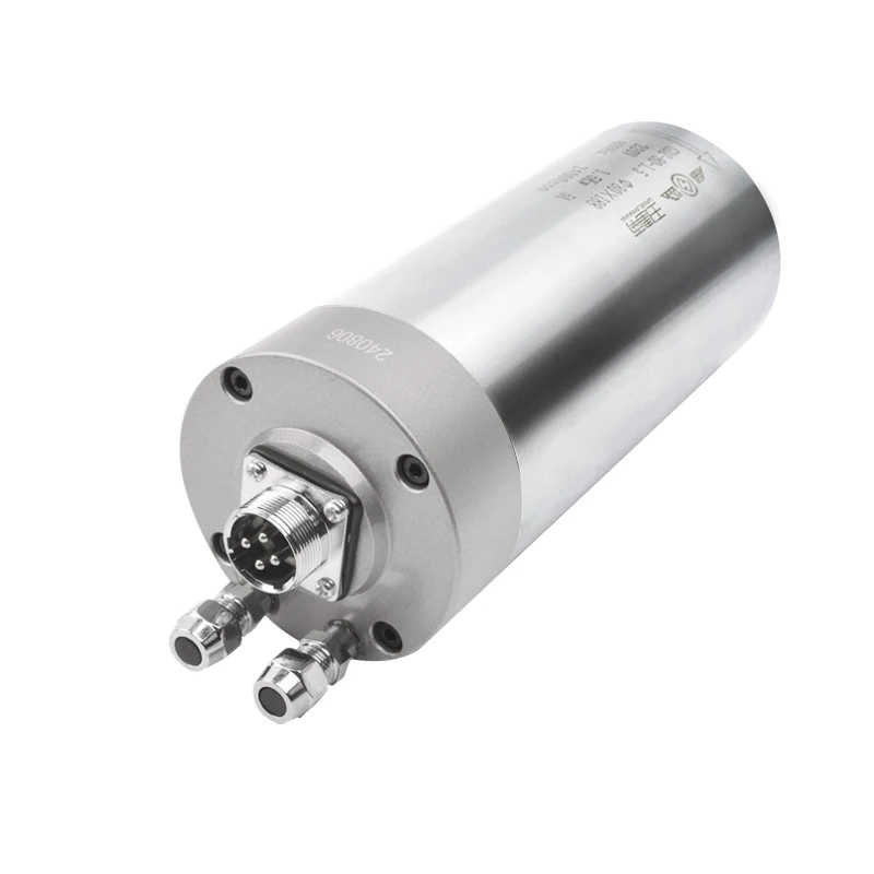 แกนหมุน GDZ-80-1.5 ER11 24000 รอบต่อนาที 220 โวลต์ ระบายความร้อนด้วยน้ำ กำลัง 1.5 กิโลวัตต์ พร้อมอินเวอร์เตอร์ VFD