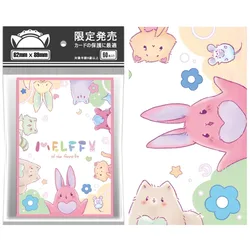 Fai da te fai da te Yu-Gi-Oh! Melffy Tag Melffy Rabby Card Sleeve Anime Color Flash periferiche Game Collection Card regalo di festa