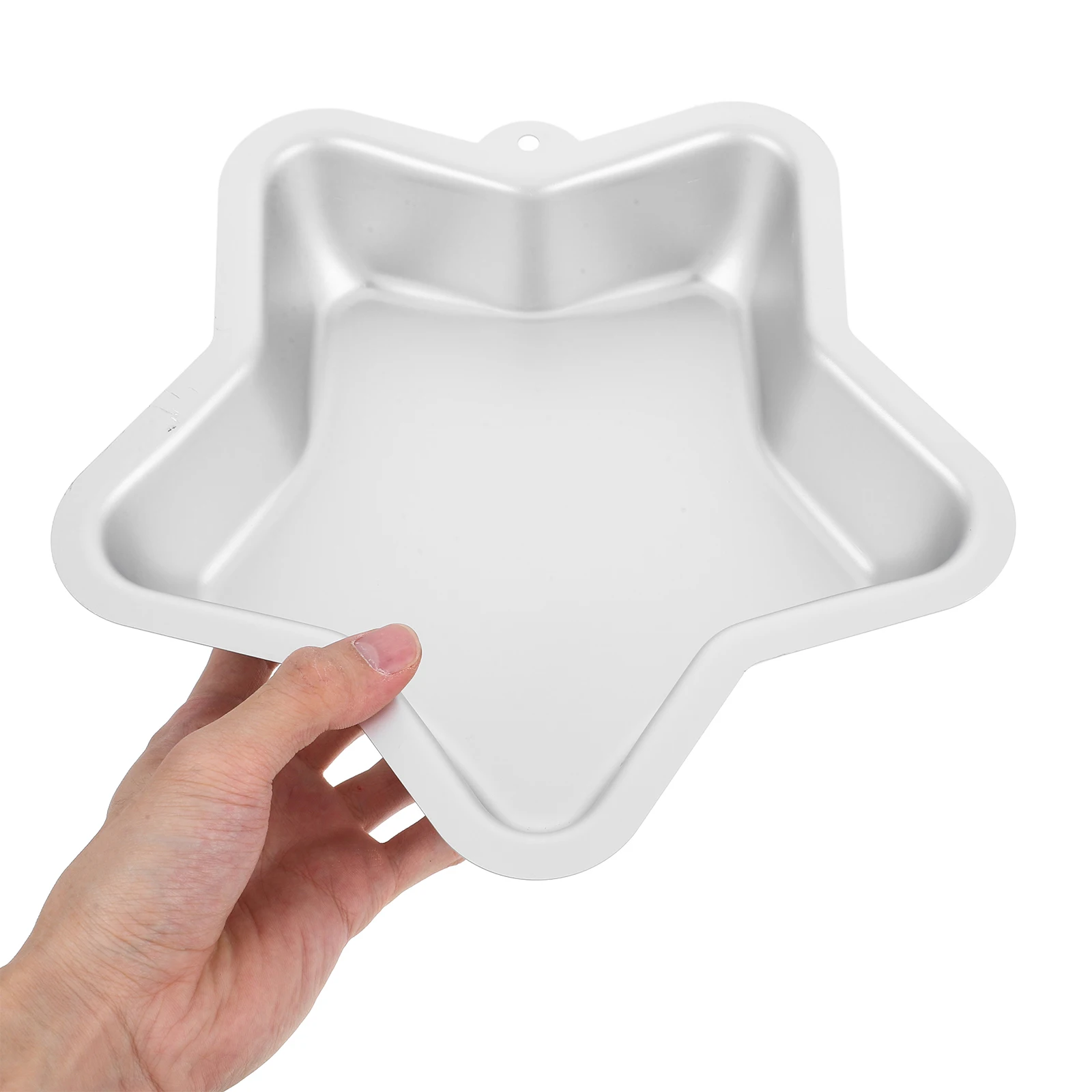 2 stücke Stern Kuchen Pan Aluminium Legierung Antihaft Fünfzackigen Form Für Cheesecake Brot Gebäck Kuchen Backformen Haushalt Küche