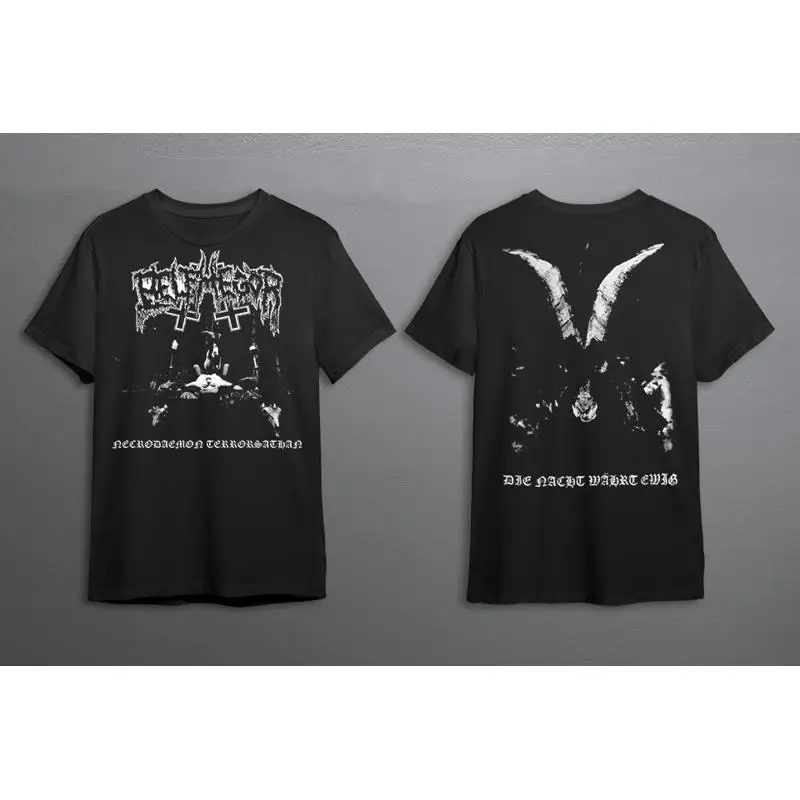 تي شيرت Belphegor Necrodaemon Terrorsathan Goat S M L XL 2XL 3XL