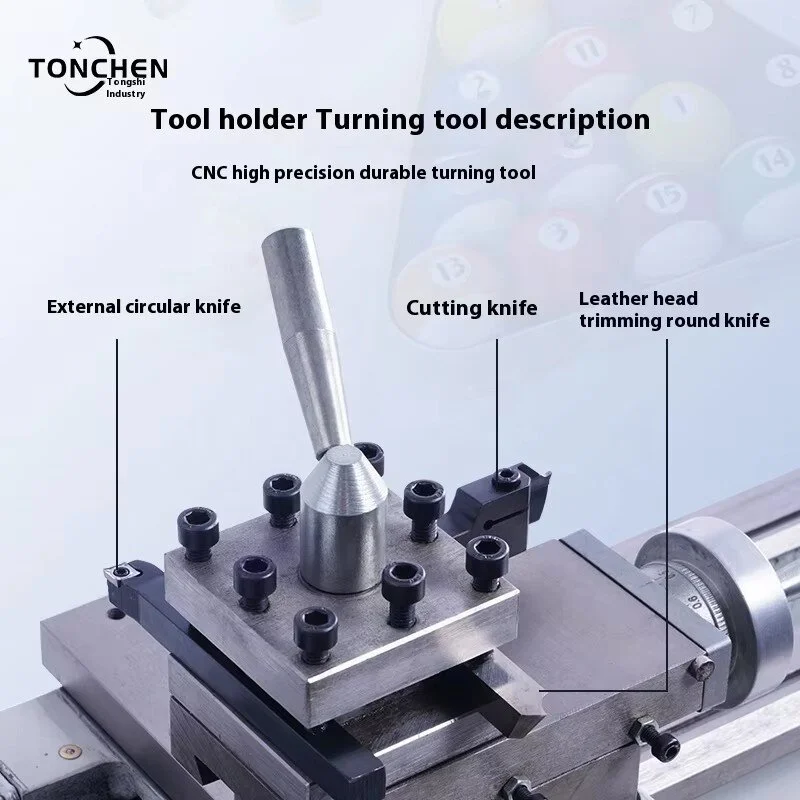 TD 1800 1500-watt Brushless Horizontal Ballbar Repair Lathe DIY Semi-automatic Function Replacement Rad Working Accessories KitA