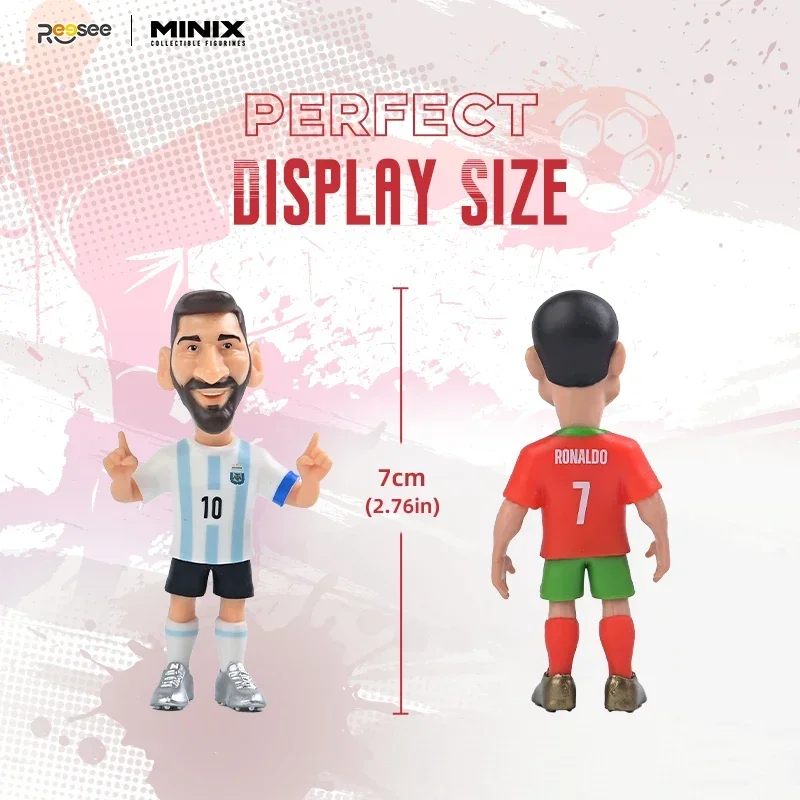 MINIX National Teams Mystery Blind Bag(Pick a Random One),  6 Teams & 14 Star Players, Sports Collectible Gift, Football Fans view 4